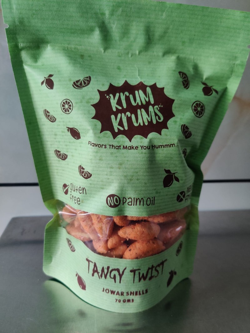 Krum Krums Jowar Shells Tangy Twist